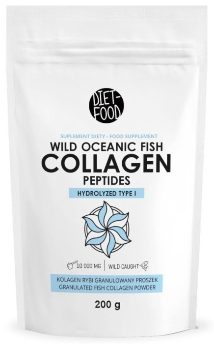 Kolagen rybi w proszku 200 g - DIET-FOOD