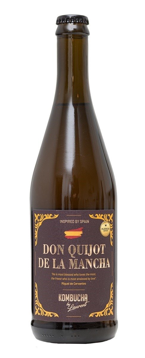 Kombucha o smaku kwiatów pomarańczy (miquel de cervantes) BIO 750 ml - KOMBUCHA BY LAURENT (PLATINIUM)