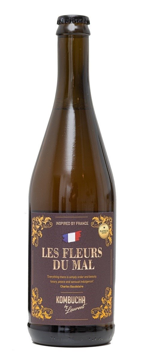 Kombucha o smaku lawendy i rozmarynu (charles baudelaire) BIO 750 ml - KOMBUCHA BY LAURENT (PLATINIUM)