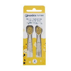 Końcówki do szczoteczki sonicznej ca910 dla dzieci żółte - NORDICS EXPERT