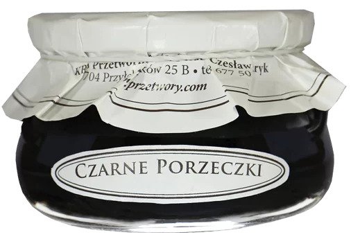 Konfitura z czarnej porzeczki 320 g - KROKUS