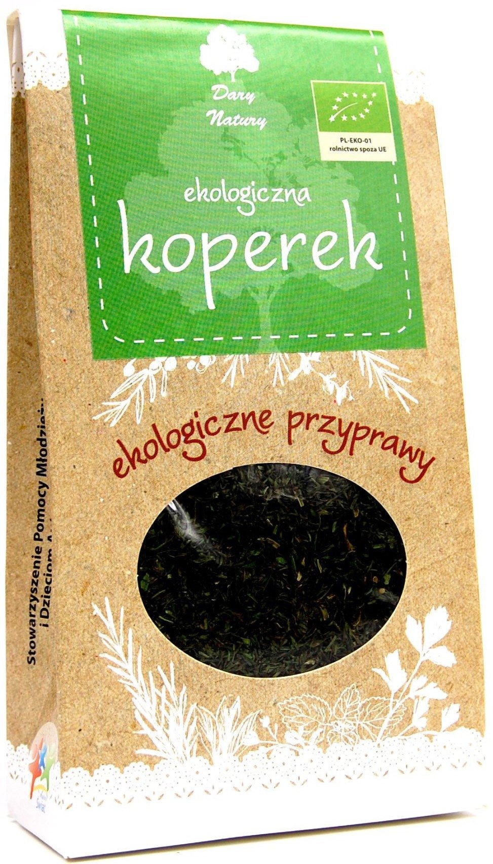 Koperek suszony BIO 30 g - DARY NATURY