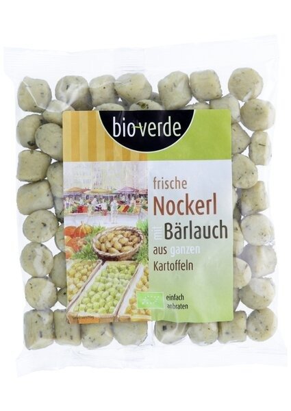Kopytka świeże z czosnkiem niedźwiedzim BIO 400 g - BIO VERDE