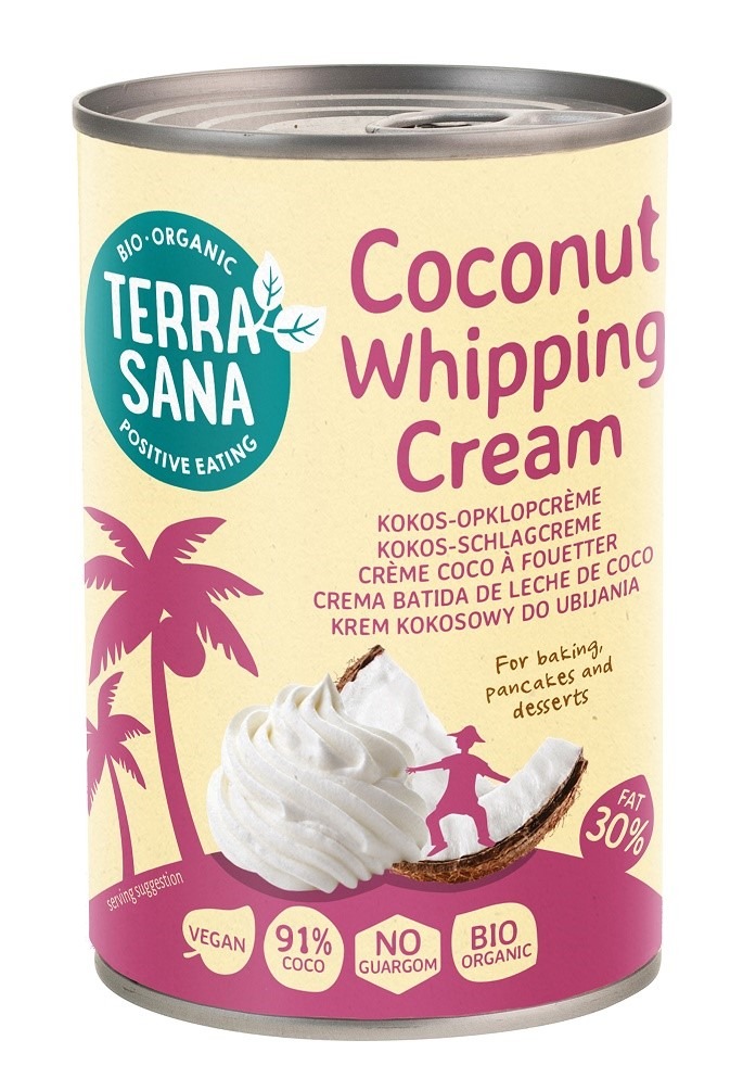 Krem kokosowy do ubijania BIO 400 ml - TERRASANA