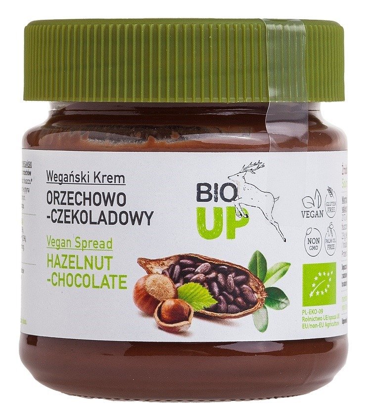 Krem orzechowo - czekoladowy bezglutenowy BIO 190 g - ME GUSTO (BIO UP)