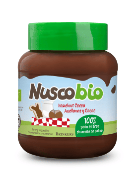 Krem orzechowo - kakaowy BIO 400 g - NUSCOBIO