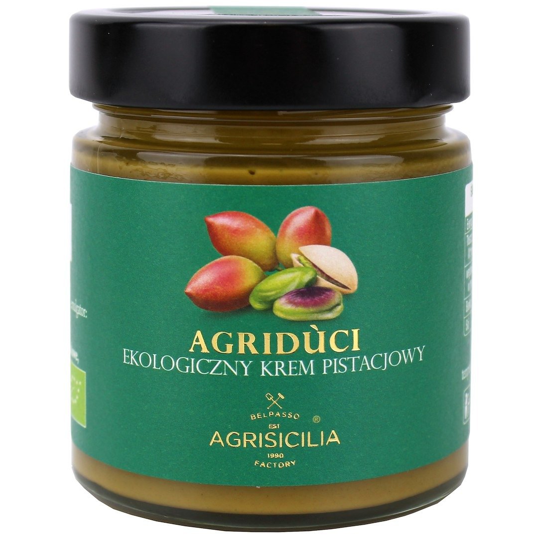 Krem pistacjowy 40 % BIO 200 g - AGRISICILIA