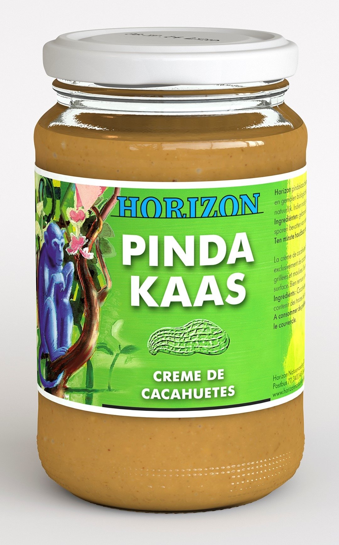 Krem z orzeszków ziemnych prażonych 100 % BIO 350 g - HORIZON