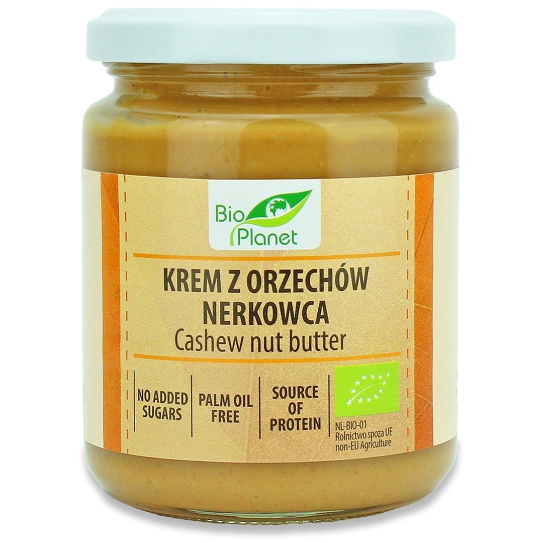 Krem z prażonych orzechów nerkowca BIO 250 g - BIO PLANET
