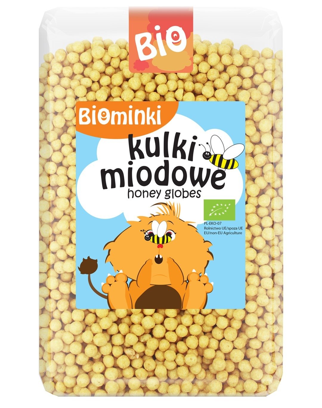 Kulki miodowe BIO 500 g - BIOMINKI
