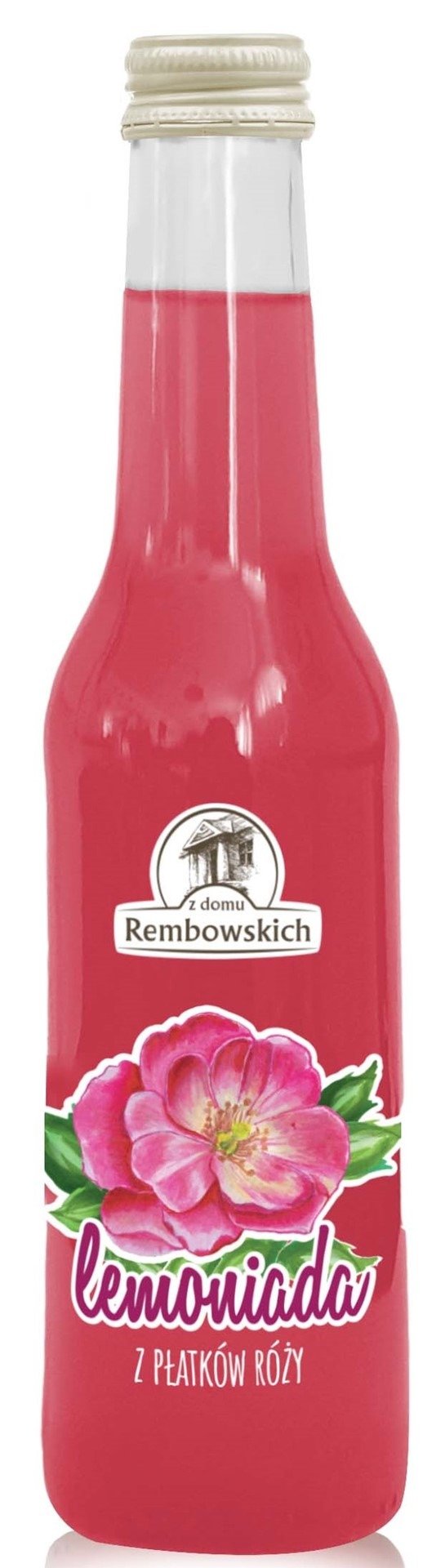 Lemoniada z płatków róży 275 ml - REMBOWSCY