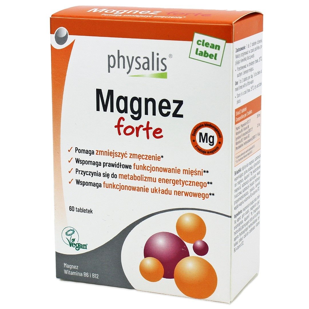 Magnez forte 60 tabletek - PHYSALIS