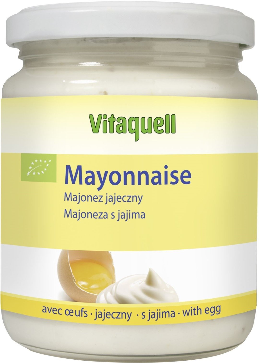 Majonez jajeczny BIO 250 ml - VITAQUELL