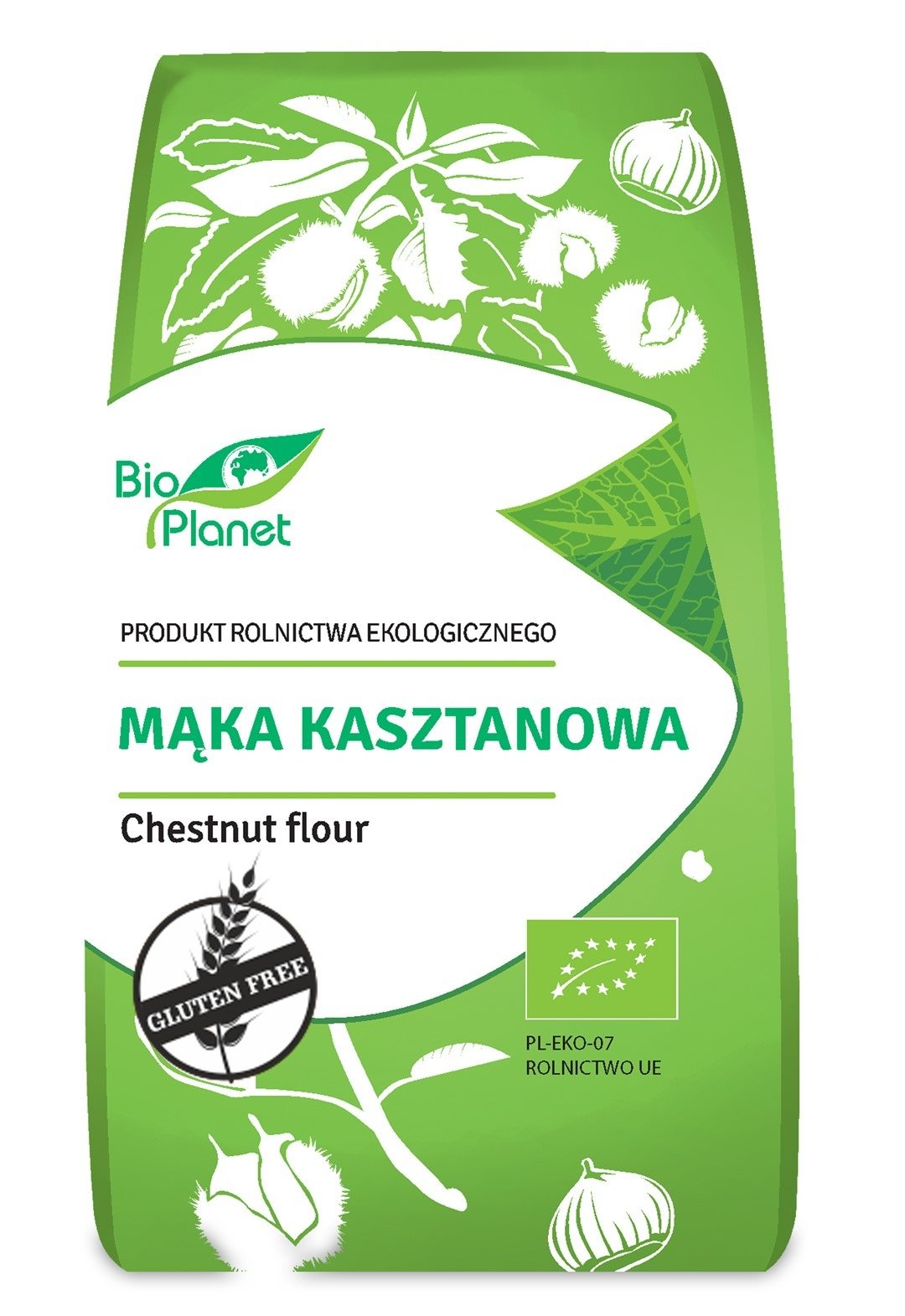 Mąka kasztanowa bezglutenowa BIO 250 g - BIO PLANET