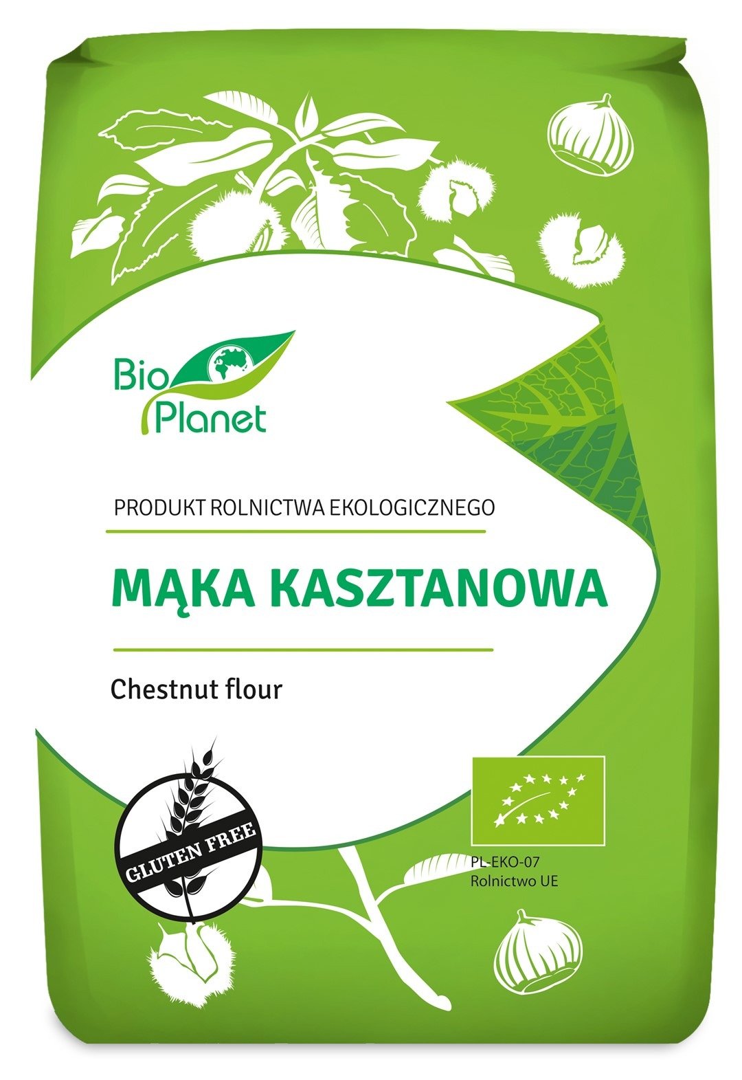 Mąka kasztanowa bezglutenowa BIO 400 g - BIO PLANET