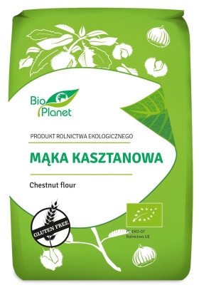 Mąka kasztanowa bezglutenowa BIO 700 g - BIO PLANET