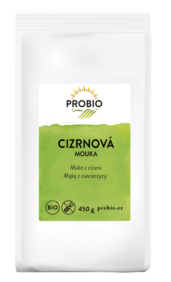 Mąka z ciecierzycy bezglutenowa BIO 450 g - PROBIO