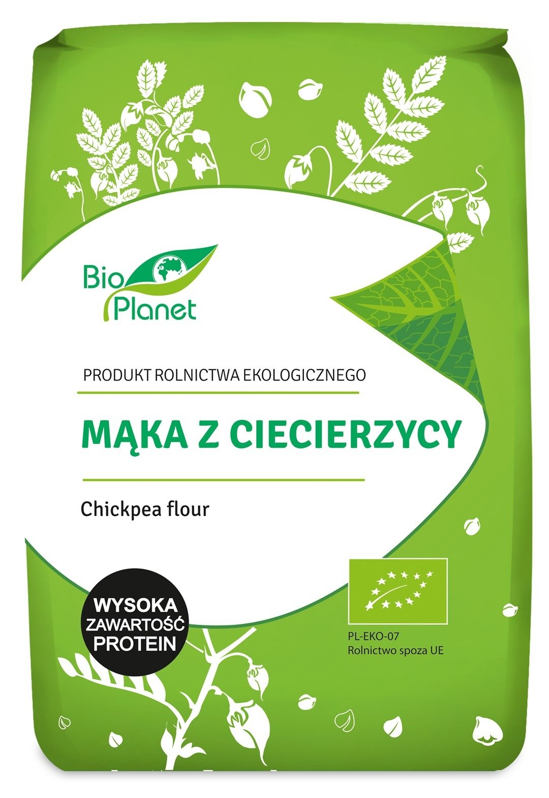Mąka z ciecierzycy BIO 800 g - BIO PLANET
