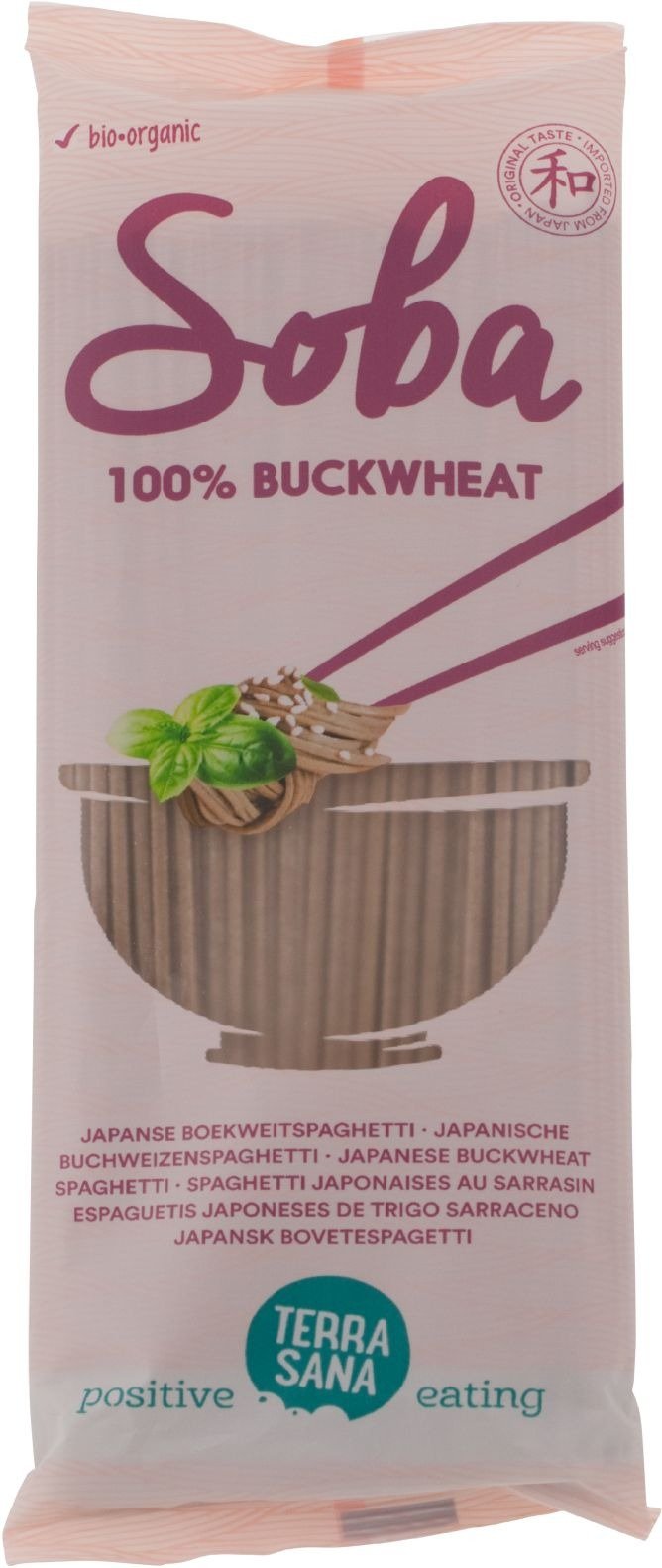 Makaron (gryczany) soba BIO 200 g - TERRASANA