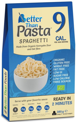 Makaron (konjac) spaghetti bezglutenowy BIO 385 g (300 g) - BETTER THAN FOODS