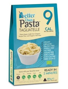 Makaron (konjac) tagliatelle bezglutenowy BIO 385 g (300 g) - BETTER THAN FOODS