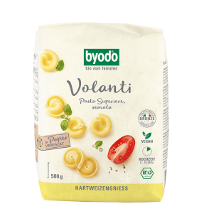 Makaron (semolinowy) volanti BIO 500 g - BYODO