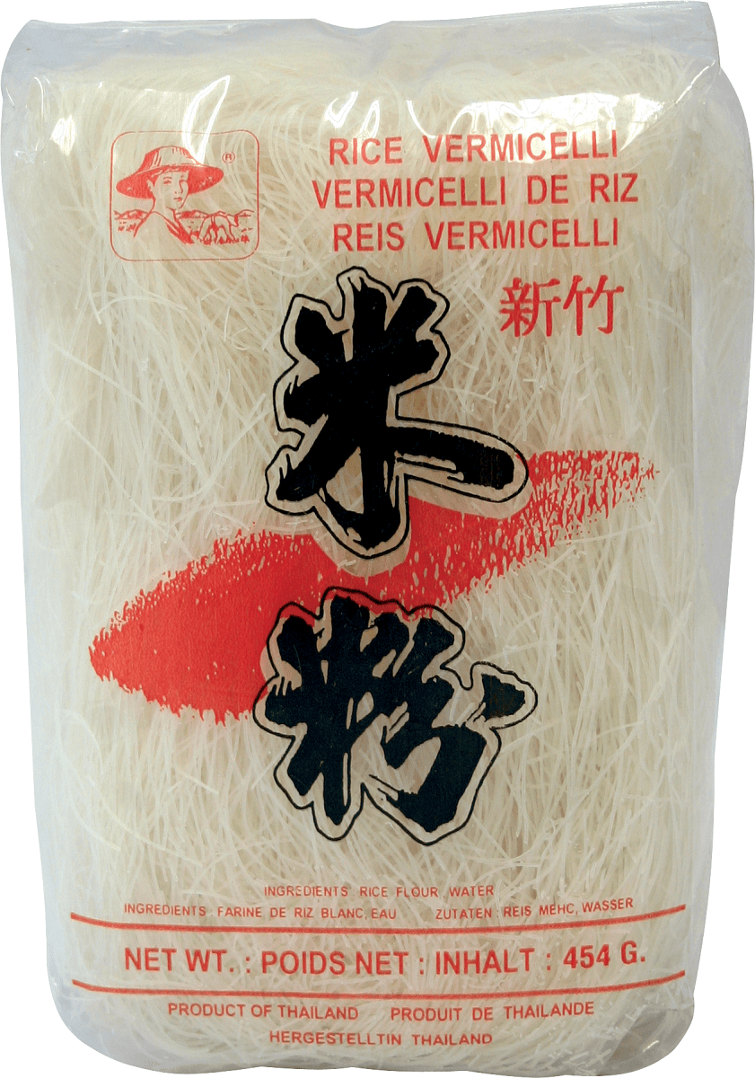 Makaron (tajski ryżowy) vermicelli 454 g - FARMER