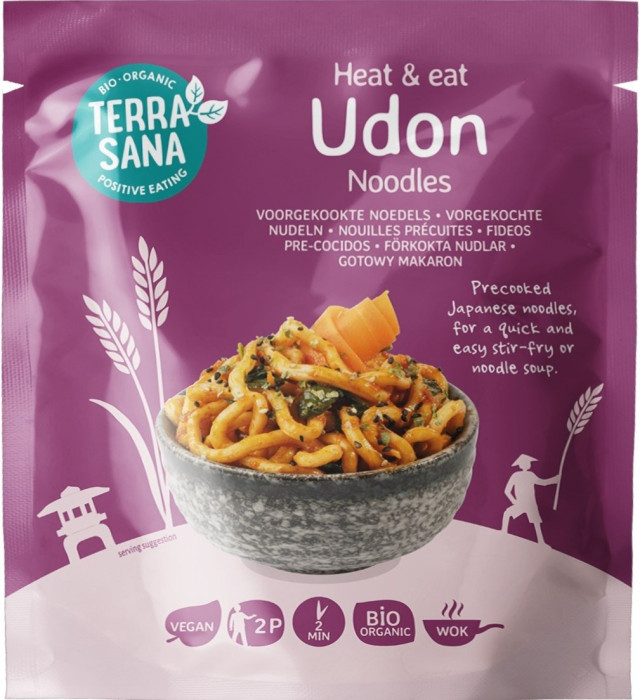 Makaron udon BIO (2 x 150 g) 300 g - TERRASANA