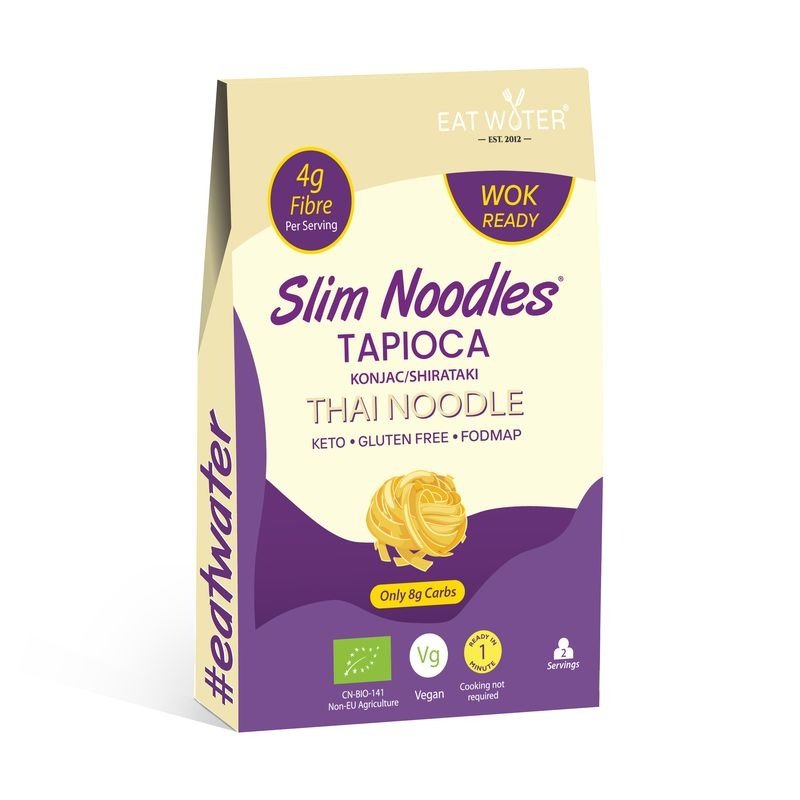 Makaron (z tapioki i konjac) bezglutenowy BIO 200 g - SLIM (EAT WATER)