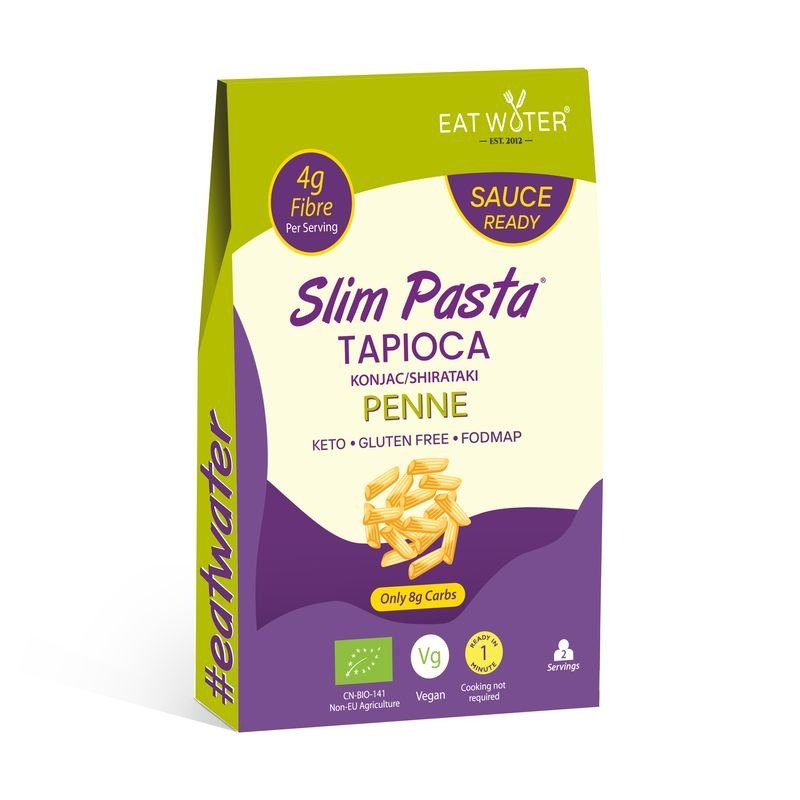 Makaron (z tapioki i konjac) penne bezglutenowy BIO 200 g - SLIM (EAT WATER)