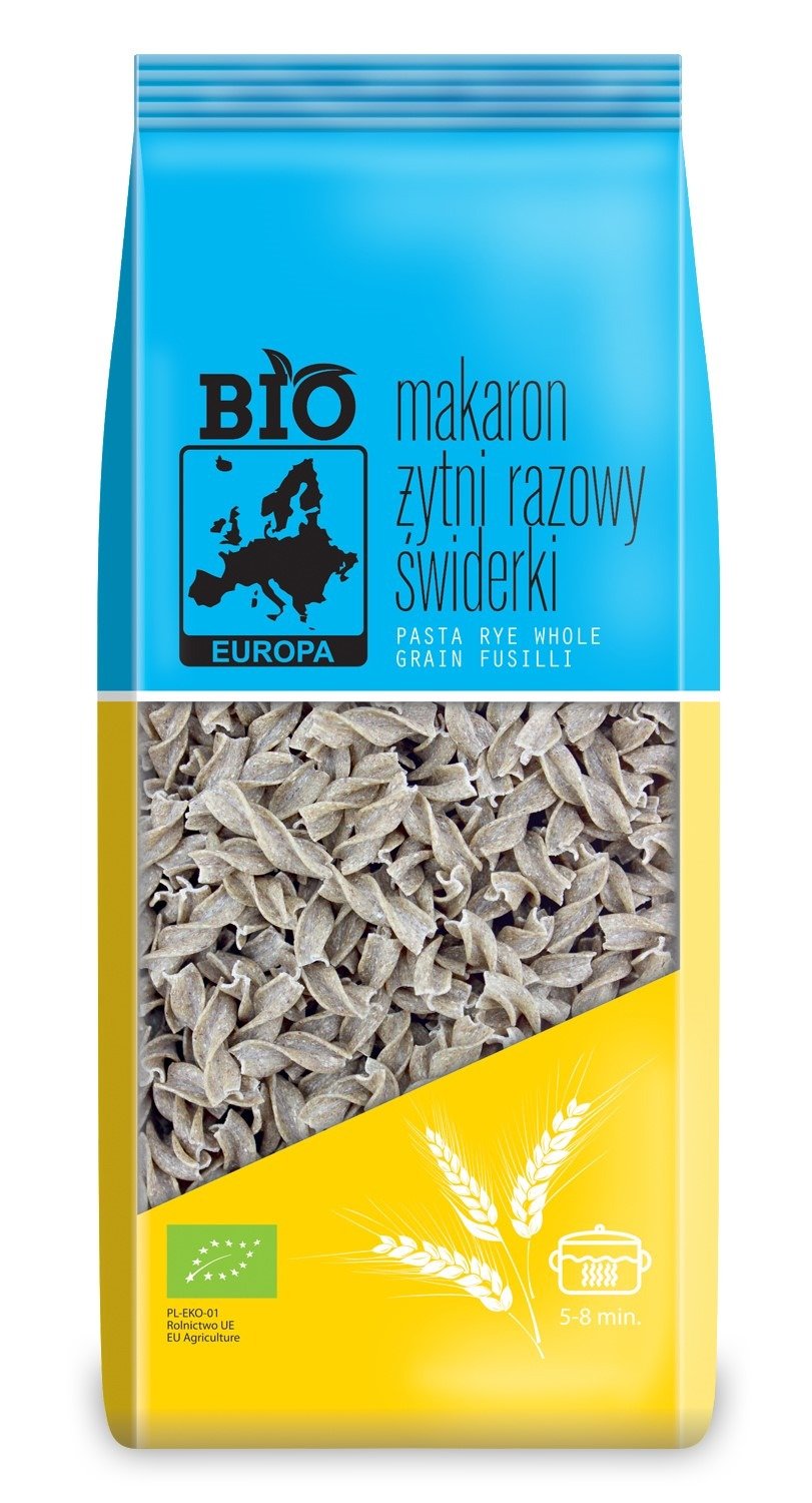 Makaron (żytni razowy) świderki BIO 400 g - BIO PLANET