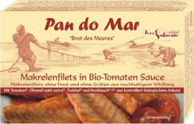 Makrela filety w BIO SOSIE POMIDOROWYM 120 g - PAN DO MAR