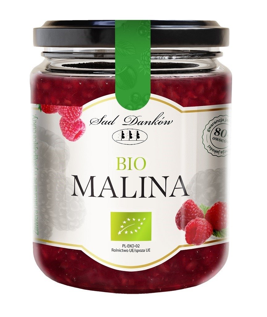 Malina 80 % BIO 260 g - SAD DANKÓW