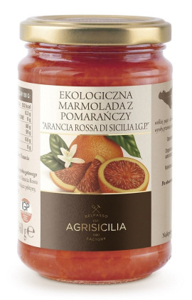 Marmolada z czerwonych pomarańczy BIO 360 g - AGRISICILIA