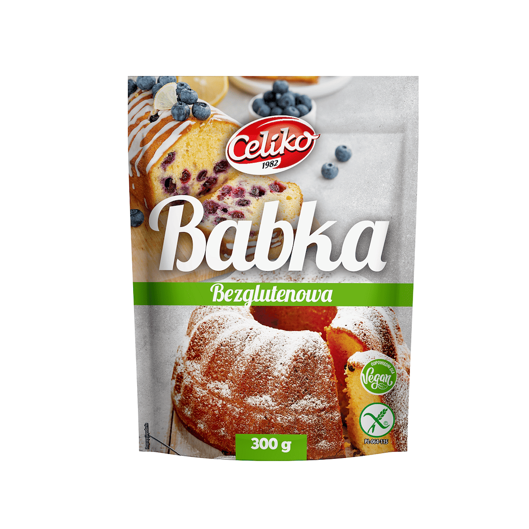 Mieszanka do wypieku babki bezglutenowa 300 g - CELIKO