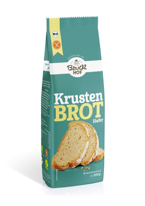 Mieszanka do wypieku chleba owsianego bezglutenowa BIO 500 g - BAUCK MUHLE
