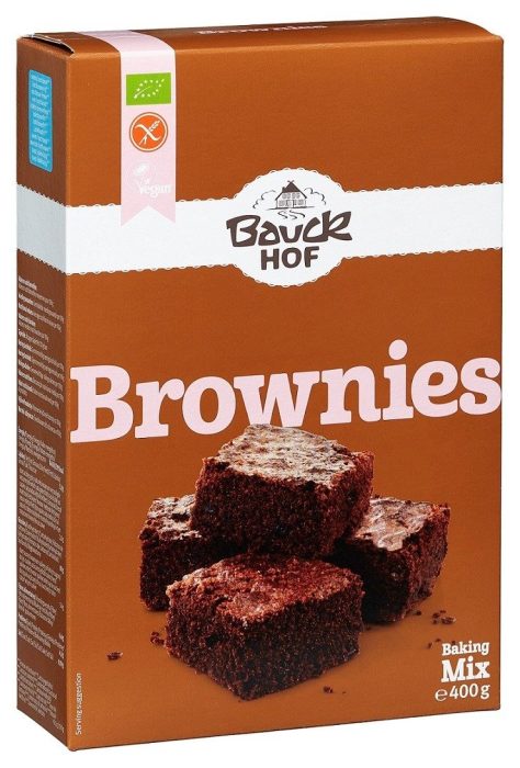 Mieszanka na brownie bezglutenowa BIO 400 g - BAUCK MUHLE (BAUCK HOF)