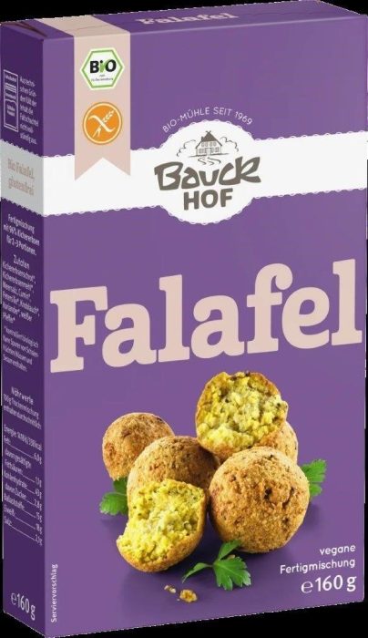 Mieszanka na falafel bezglutenowa BIO 160 g - BAUCK MUHLE