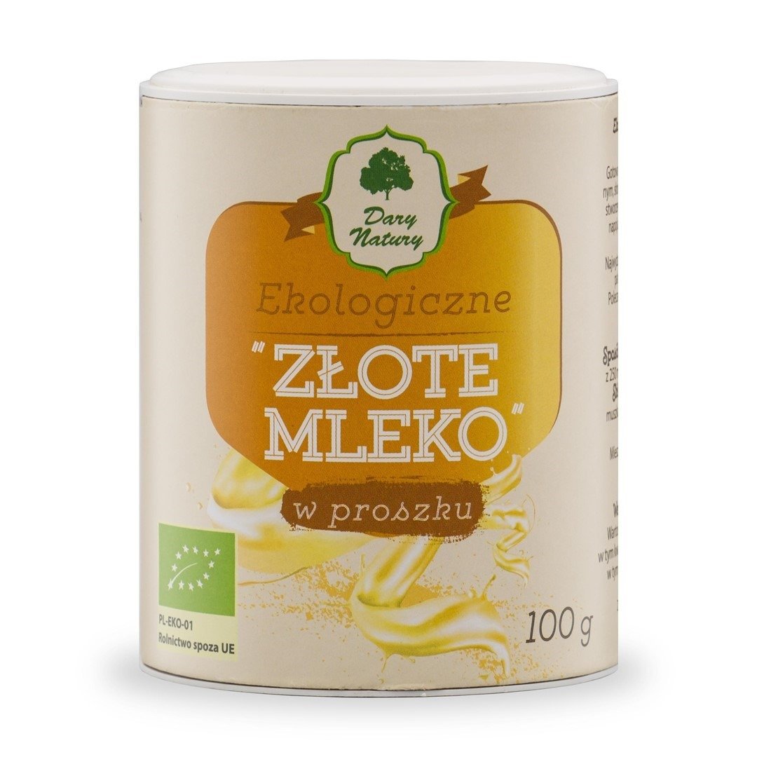 Mieszanka przypraw "złote mleko" BIO 100 g - DARY NATURY