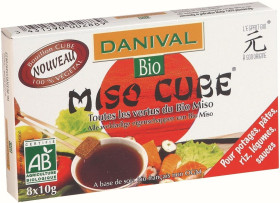 Miso kostki BIO (8 x 10 g) 80 g - DANIVAL