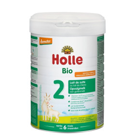 Mleko kozie 2 następne dla niemowląt po 6 miesiącu demeter BIO 800 g - HOLLE