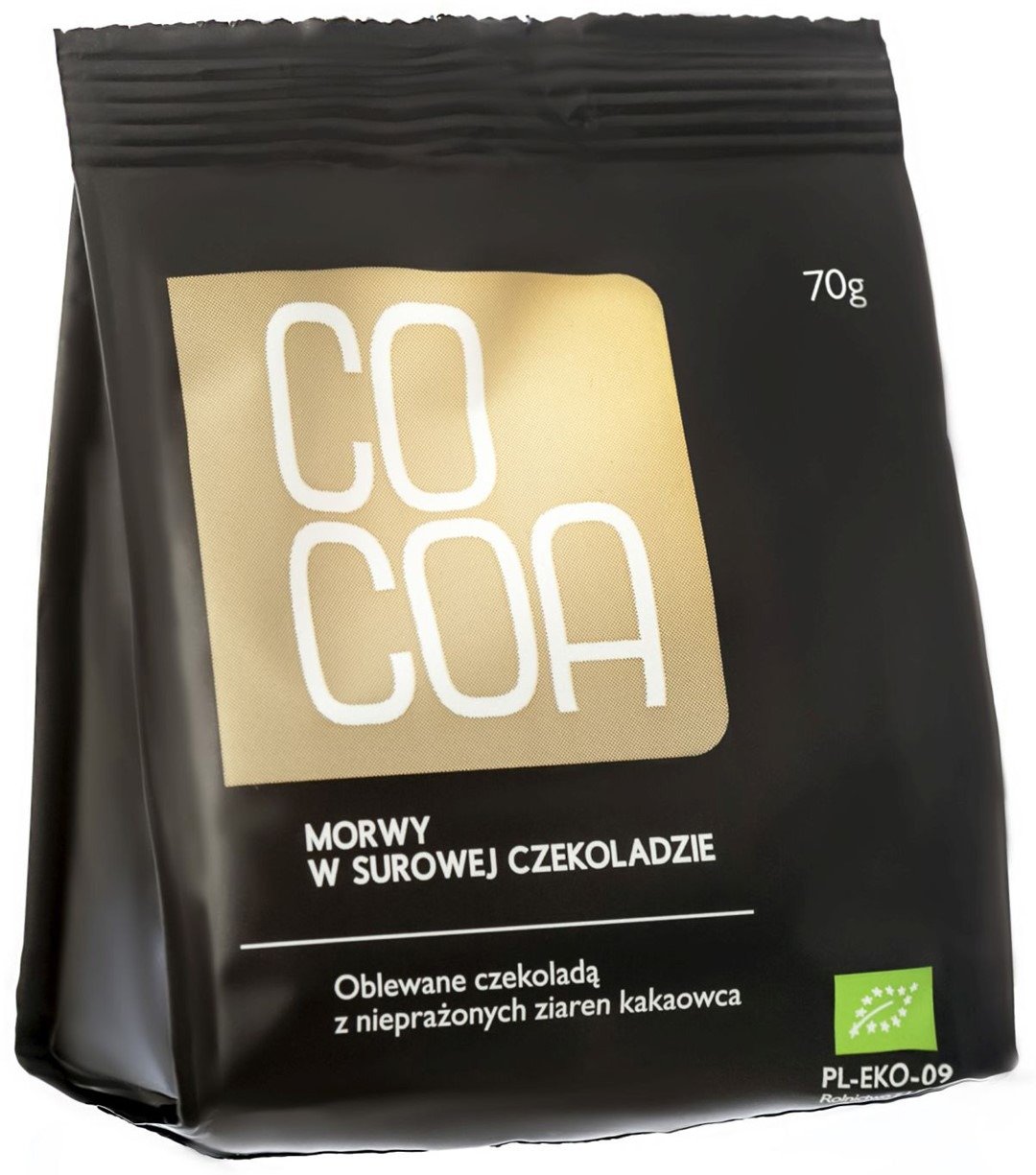 Morwa w czekoladzie surowej BIO 70 g - COCOA
