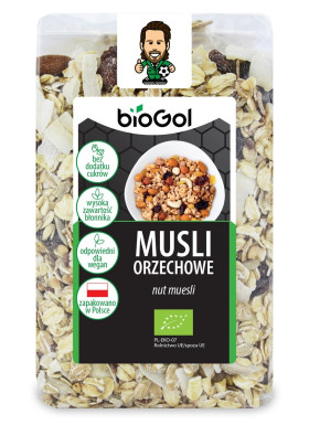 Musli orzechowe BIO 300 g - BIOGOL