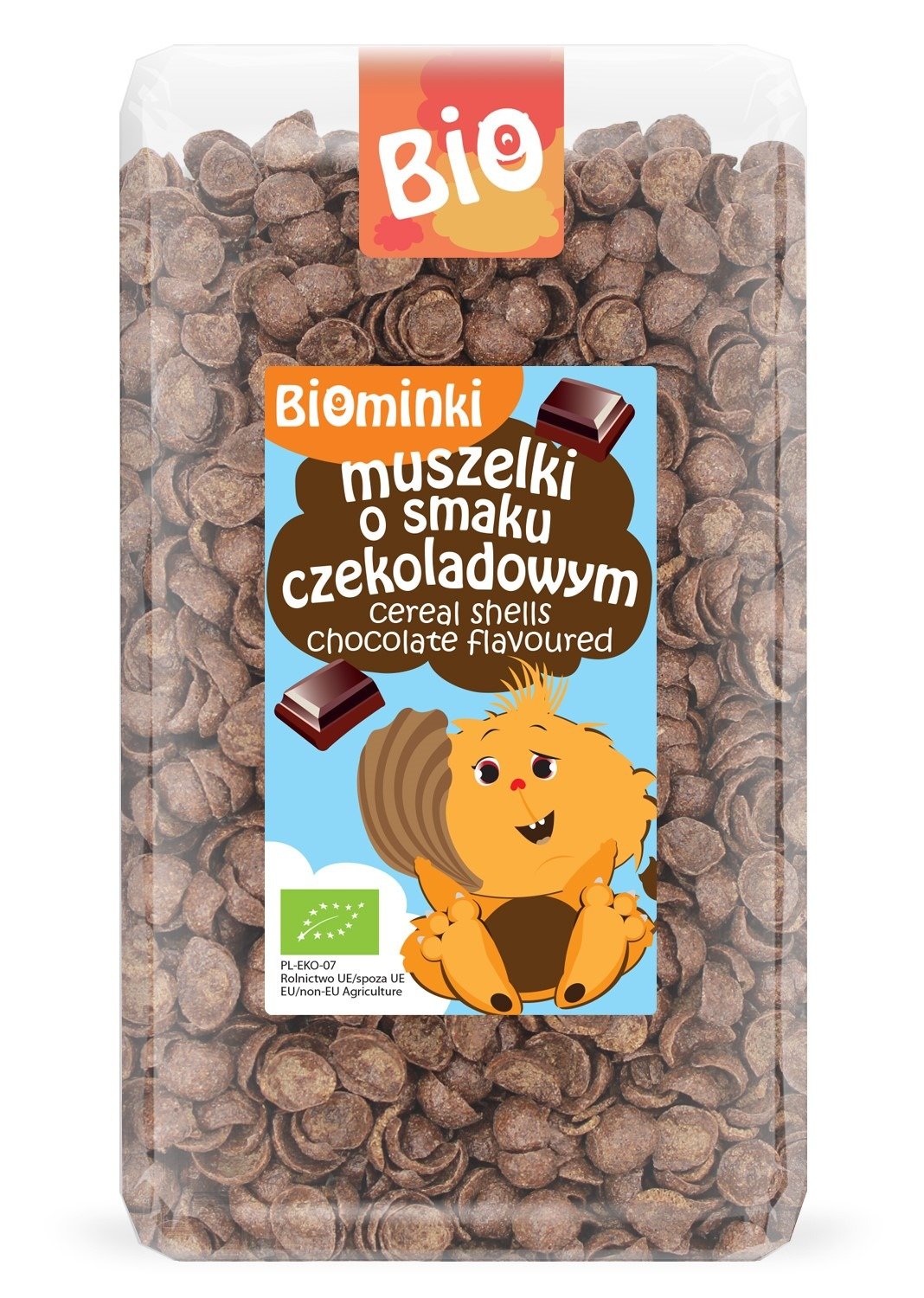 Muszelki kakaowe BIO 300 g - BIOMINKI