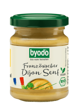 Musztarda dijon bezglutenowa BIO 125 ml - BYODO