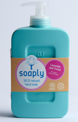 Mydło w płynie lawenda i fasola tonka eco 300 ml - SOAPLY