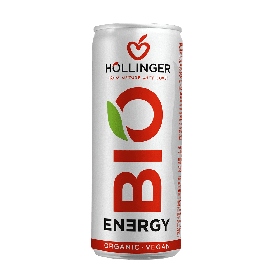 Napój energetyzujący o smaku jabłko - jeżyna BIO 250 ml - HOLLINGER