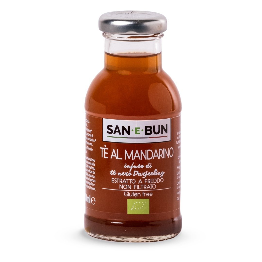 Napój herbaciany z mandarynką bezglutenowy BIO 200 ml - SAN E BUN