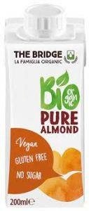 Napój migdałowy 6 % bez cukru bezglutenowy BIO 200 ml - THE BRIDGE