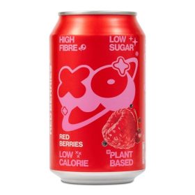Napój musujący o smaku czerwonych owoców 330 ml - XOSODA